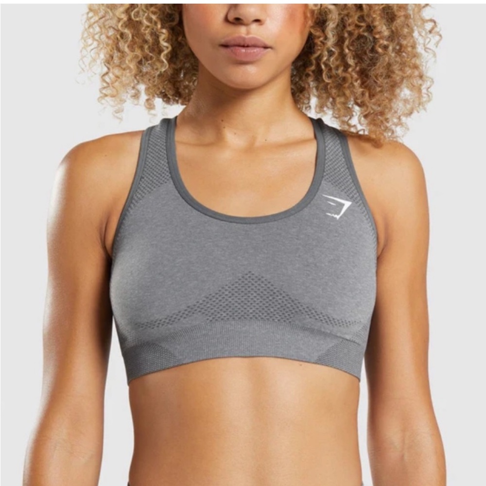 Gymshark - Grey Vital Seamless 2.0 Sports Bra
